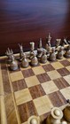 Antique Scholl Zurich-mongolian Hand Carved Chess Set full Set Of Pieces  