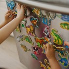 Melissa  Doug Wooden Magnets Set - Animals And Dinosaurs With 40 Wooden Magn   