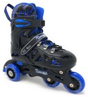 Chicago Skates Adjustable Inline Training Skate Set With Helmet Pads Backpack M