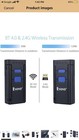 Eyoyo -2877 Bluetooth Barcode Scanner Wireless Ccd Mini Handheld Barcode Reader 