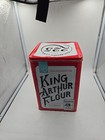 Rare Vintage King Arthur Flour Tin Celebrating 225 Years   Farm House
