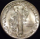 1944-p Mercury Dime Gem Bu Uncirculated