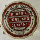 Phoenix Portland Cement Co  Celluloid Tape Measure Advertisement Nazareth Pa Usa