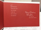 Hallmark Daughter   Family Christmas Greeting Card New W envelope  somewhere    