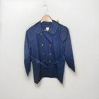 J crew Iconic Navy Mid-length Trench Coat Button Belted Women s Size 10 Bo622