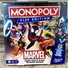 Rare Monopoly Flip Edition Marvel Board Game New Factory Sealed