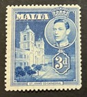 Travelstamps  Malta Stamps Scott  197a - 3d St  John   s Co-cathedral Mint Mnh Og
