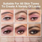 Evpct 6 Colors Eye Shadow Palette Makeup For Older Women Green Eyes  Nude Pink M