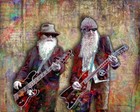 Zz Top 24x36inch Poster Zz Top Pop Artwork  Zz Top Tribute Poster Free Shipping