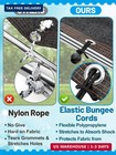30pcs Heavy-duty Bungee Cords With Balls - 6 Inch Uv-resistant Bungee Straps Tie