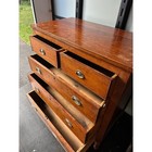 Antique American Federal Mahogany Chest Of Drawers Circa 1820