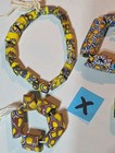      Rare      30 Vintage African Trade Beads Venetian Italian Ghanaian  Millefiori 