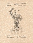 United States Patent Office Print Dental Chair Dentist Art