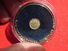 1980 South African Miniature Krugerrand 14k Gold International Monetary Mint
