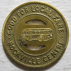 Rockville Centre Bus Corp    new York  Transit Token - Ny785b