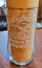Antique Pre-pro Porter Brewing Co Wiener Beer Joliet Il Etched Beer Glass Eagle