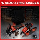Collet Nut Kit 1 8  For Milwaukee M12 Grinder Fit4drive 48-66-2486