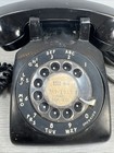 Vintage Western Electric Bell System Black Rotary Dial Telephone Model 500
