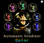 3d Anime Crystal Ball Led Night Light Lamp    Desk Decor Gift For Fans   Game