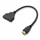 4k Hdmi Cable Splitter Adapter 2 0 Converter 1 In 2 Out 1 Male To 2 Female