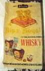 R R Whiskey Advertisement Carpet Rare Vintage Collectible Unique Sign 1960 Made