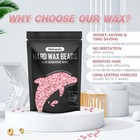 Scented Hard Wax Beads  16oz For Sensitive Skin  Body  Face  Hair Removal
