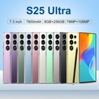 Unlocked 5g Smartphone S25 Ultra 7 3in Android 14 Dual Sim Cell Phones 8gb 256gb