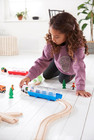 Brio World 33892 - Classic Steam Train   Tunnel - 3 Piece Wooden Toy Train Set  