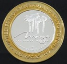 The Mirage Casino Limited Edition Ten Dollar Gaming Token  999 Fine Silver Inv 6