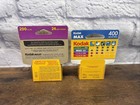 Vintage Lot Of 2 Kodak Film 200 Max 400 24 Exposures Expired Camera New Nos