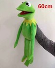 Kermit The Frog Funny Plush Doll Hand Puppet Schoolbag Frog Animal Plush Toy Big
