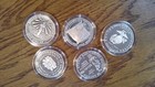 Lot Of 10 United States Modern 90  Silver  1 One Dollar Commemoratives  037 