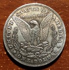 Baphomet  Ram Horns Pentacle Occult  Coin  Dollar Token  Devil Witchcraft