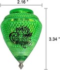 3 Pack Jumbo Cobra Spinning Top Set With 3 Assorted Color Toma Todo Mexican Trad