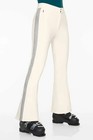 Oysho Women Ski Pants Eu 38 Us 6 White Gray Water Resist Flare Fit Trouser Nwt