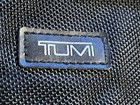 Tumi For Delta Travel Case Accessory Pouch Toiletry Cosmetic Bag Black 6 x3 x3 