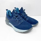 Under Armour Mens Hovr Project Rock 3 3023004 Blue Running Shoes Sneakers 10 5