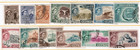 Cyprus  Qeii  1955  Sc  168-80  Mint Lh hinged   Used  Scv 46  Total 24 Stamps