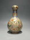 Fine Chinese Qing Dynasty Qianlong Porcelain Famille Rose Vase G