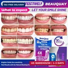 Purple Teeth Whitening Strips Kit  44 Teeth Whitening Kit With Dry White Strip T