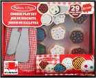 Melissa   Doug Slice And Bake Wooden Christmas Cookie Play Food Set