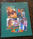 Vintage My Favorite School Memories Keepsake Binder Scrapbook Album Spiral   