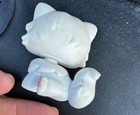 Littlest Pet Shop 15 Lps Authentic White Persian Cat Green Eyes Red Magnet