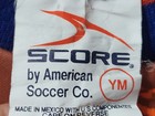 Score Soccer Jersey Youth Size Medium Orange Long Sleeve Ym