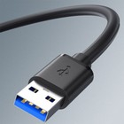 Usb 3 0 A Male To A Male Cable Data Transfer Super Speed Power Charger Metal