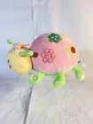 Vintage Koala Brand Stuffed Pink Lady Bug Rattle Plush Security Lovey Toy