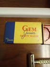 Vintage Gem Junior Safety Razor With Box