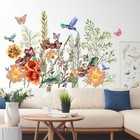 Flower Butterfly Removable Wall Stickers Room Decor Mural Art Home-decal