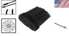 100pcs Disposable Adjustable Eyelash Brushes For Effortless Makeup Application