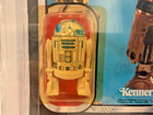 Star Wars   Vintage   Rotj   Artoo-detoo  r2-d2    Kenner   77 Back- A   Afa 70